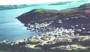 View from the highest point in Parkers Cove