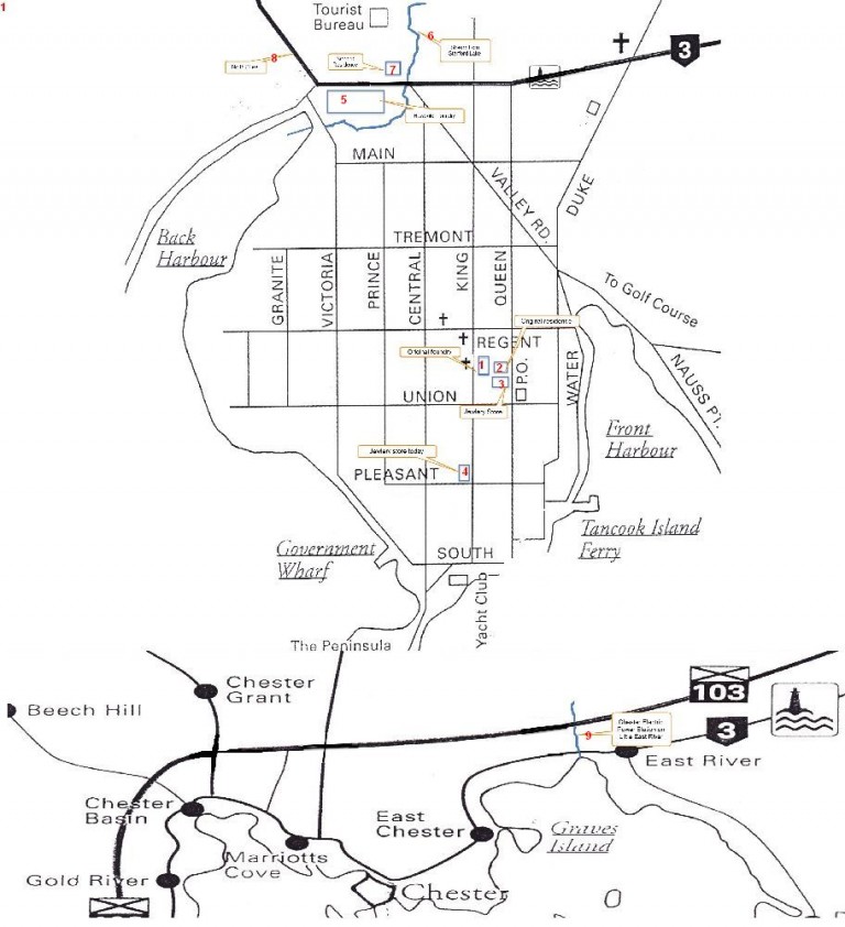 Chester Map | Forman Hawboldt - Entrepreneur and Inventor