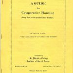 A Guide to Co-operative Housing: Chapter 4 The Legal side of Co-operative Housing