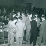 Cathedral High School meeting, 1953