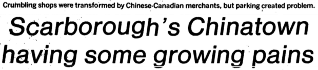 Newspaper headline from The Globe & Mail