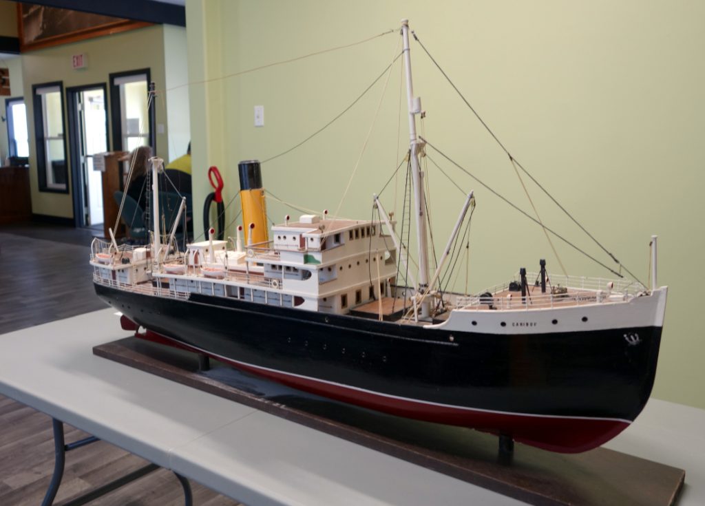 Scale model of S.S. 