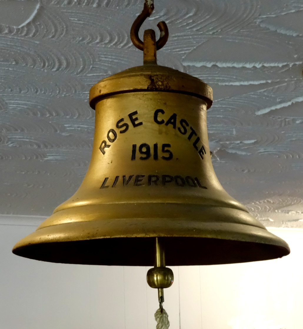 Ship's bell from SS Rose Castle  When World War II Came to Bell